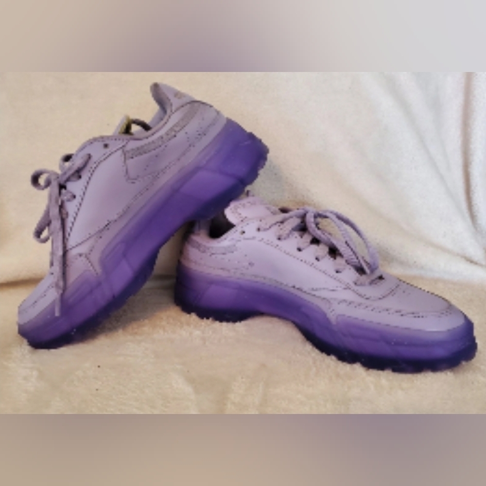 Reebok Cardi B Club C purple sneakers - Picture 3 of 7